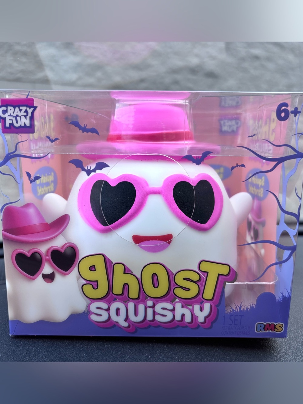 RMS Crazy Fun Ghost Squishy